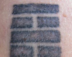 Tatuaje borroso