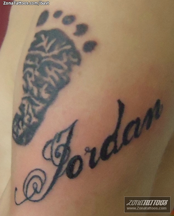 Montgomery despensa maravilloso Tatuajes y diseños del nombre Jordan - ZonaTattoos