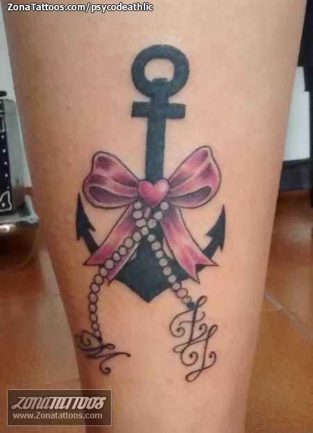 Black  Grey Cross With Praying Hands  Ribbon Tattoo on Forearm
