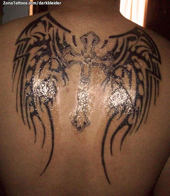 Ideas For Tribal Wings Back Tattoo | Best Tattoo Design