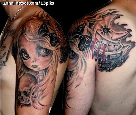 Voodoo Doll Tattoo Meaning history of the picture photo examples sketches