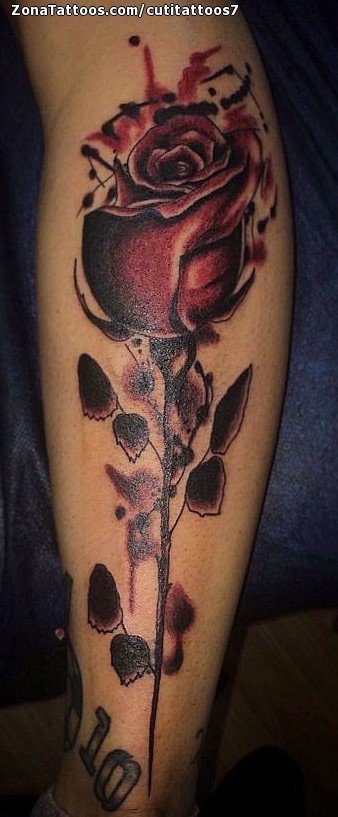 Tattoo of Roses Flowers Arm