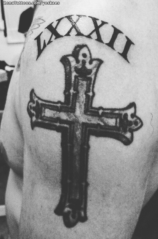 black sabbath cross tattoo