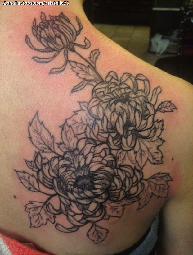36 Beautiful Shoulder Flower Tattoos
