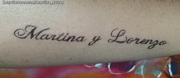 Tattoo Of Names Letters Martina