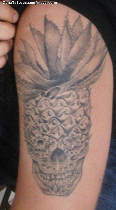 skull pineapple tattooTikTok Search