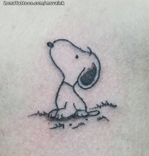 Snoopy tattoos