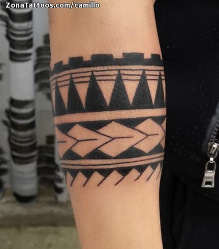 Tatuaje De Maoríes Brazaletes