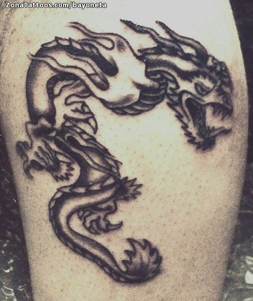 Painted Temple  Fantasy Dragon  Tattoos  Page 1