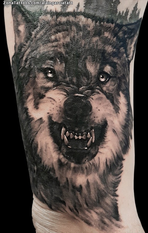 Tatuaje de Lobos, Animales