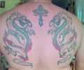 Tattoo of escorpion