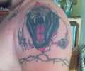 Tattoo of escorpion