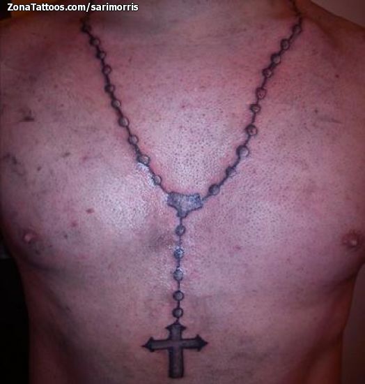 Tattoo of Rosaries, Religious