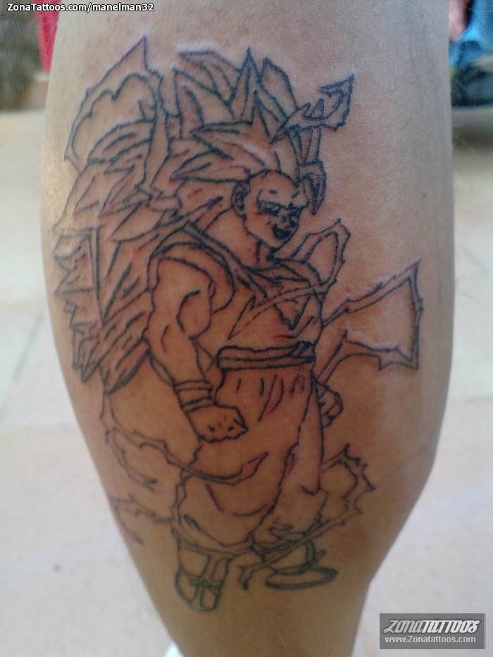 Tattoo of Dragon Ball, Comics, Manga