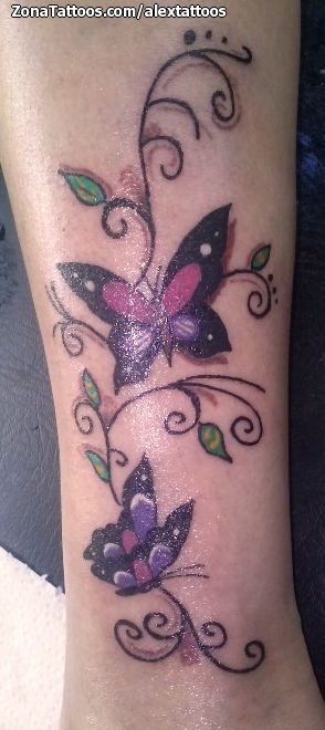 Mr J Tattoos  Made this cute one with some butterflies   Facebook