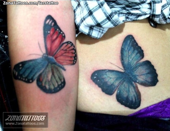 Tatuaje de Mariposas