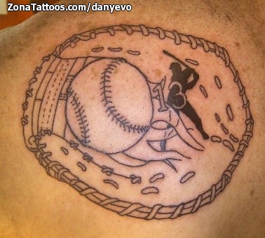 Tattoo of Baseball Sports