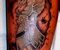 Tattoo of cadillac