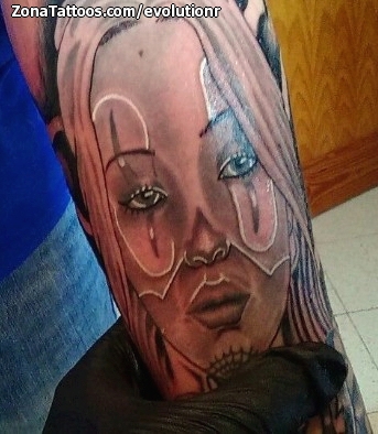 Tattoo of Faces, Chola, Chicanos