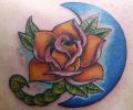 Tattoo of redvioletblack