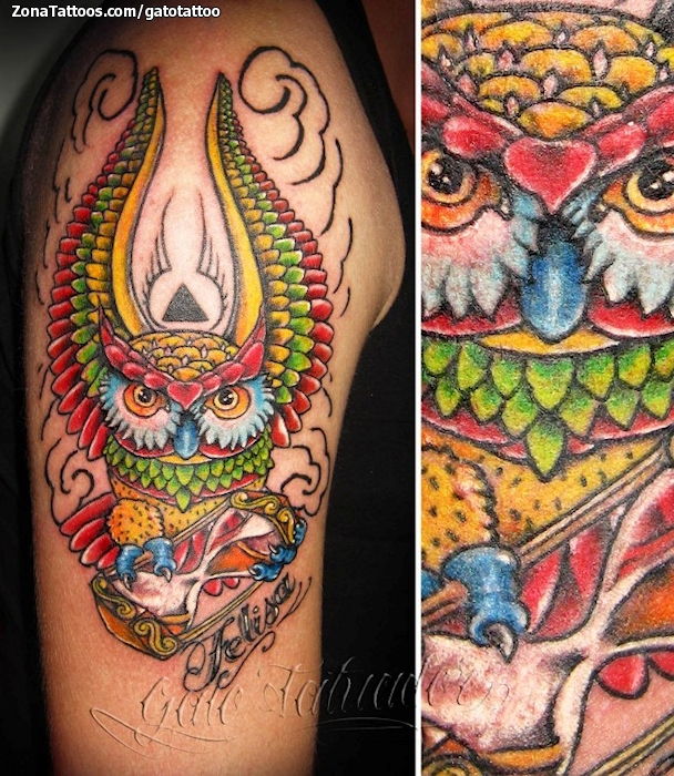 Explore the 33 Best owl Tattoo Ideas (May 2019) • Tattoodo