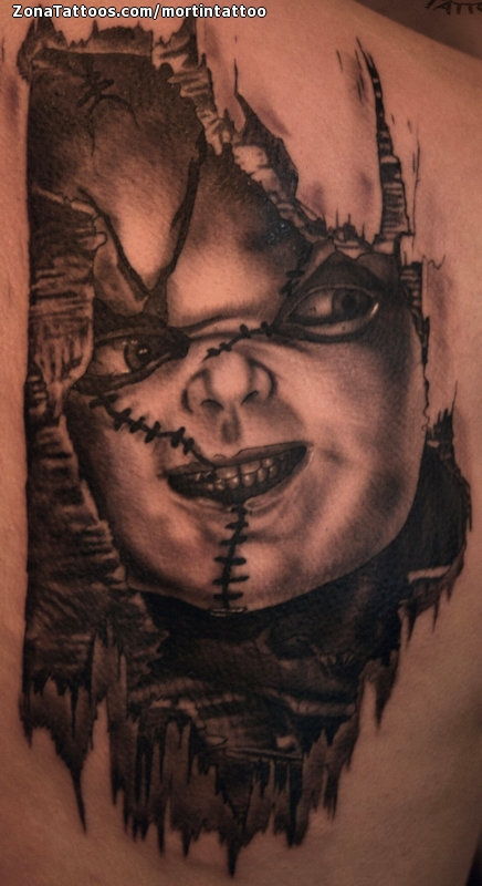 Tatuajes y diseños: Chucky