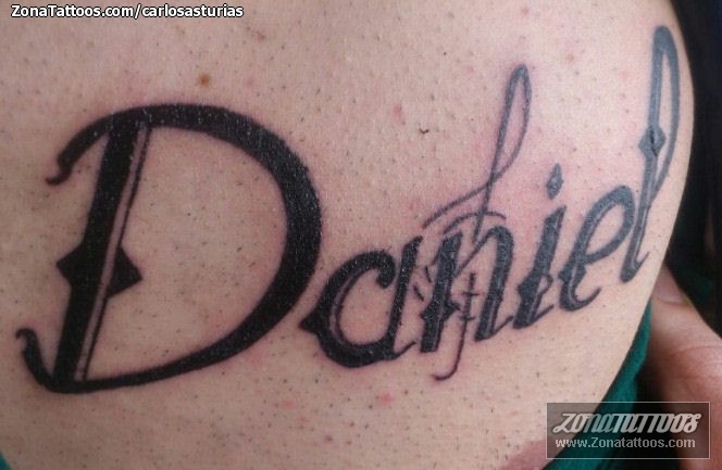 19+ Daniel Name Tattoo - AyuAmrullah