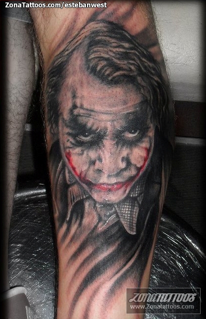 Joker Tattoo  Joker tattoo Tattoos Movie tattoos