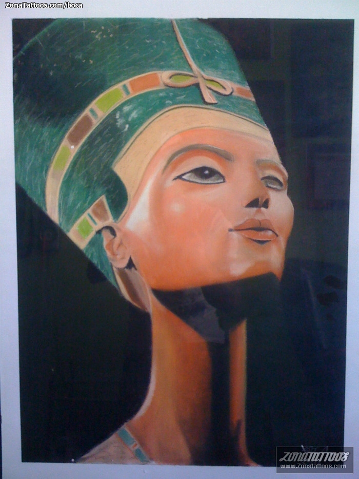 Foto de diseño Egipcios, Nefertiti