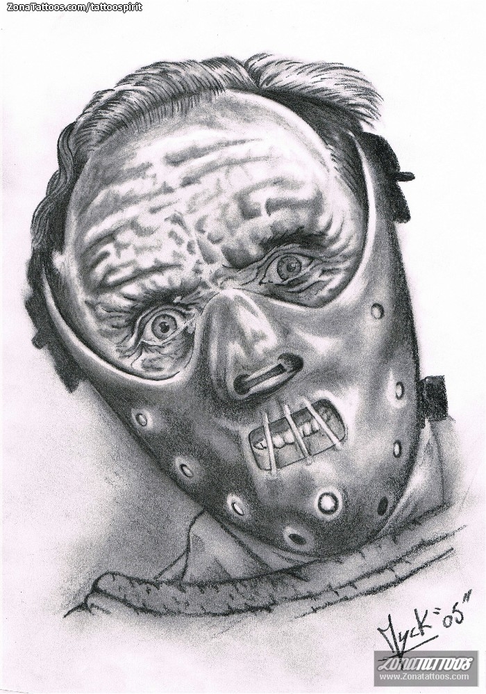 Hannibal Lecter by  burpibrebzy  Lamb tattoo Horror tattoo Movie tattoo