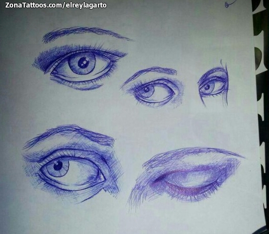 Foto de diseño Ojos