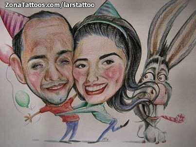 Foto de diseño Caricaturas, Personas, Conejos