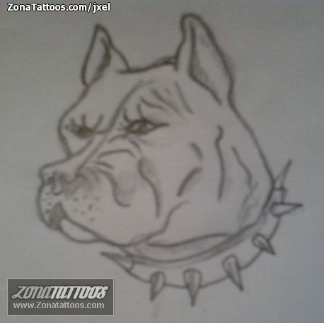 Tattoo flash photo Dogs, Animals