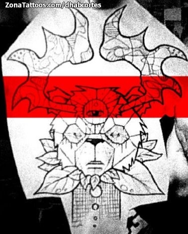 Tattoo flash photo Bears, Deers, Geometrics