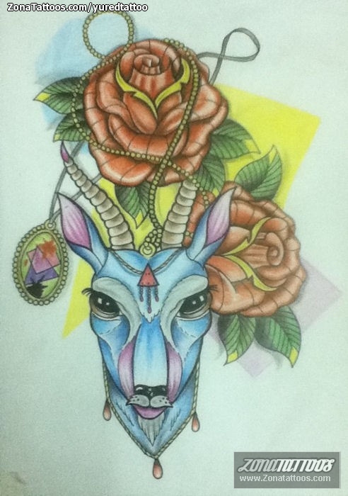 Foto de diseño Rosas, Animales, Flores