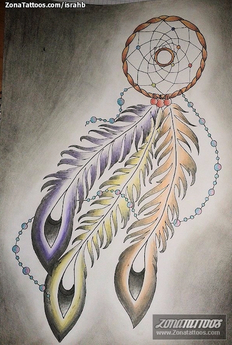 Tattoo flash photo Dreamcatcher