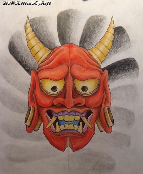 Foto de diseño Orientales, Hannya