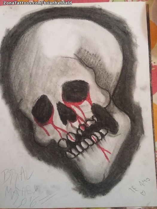 Foto de diseño Calaveras, Sangre, Góticos