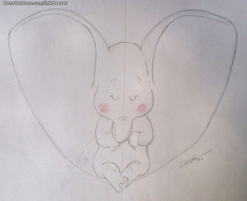 Foto de diseño Dumbo, Disney, Elefantes