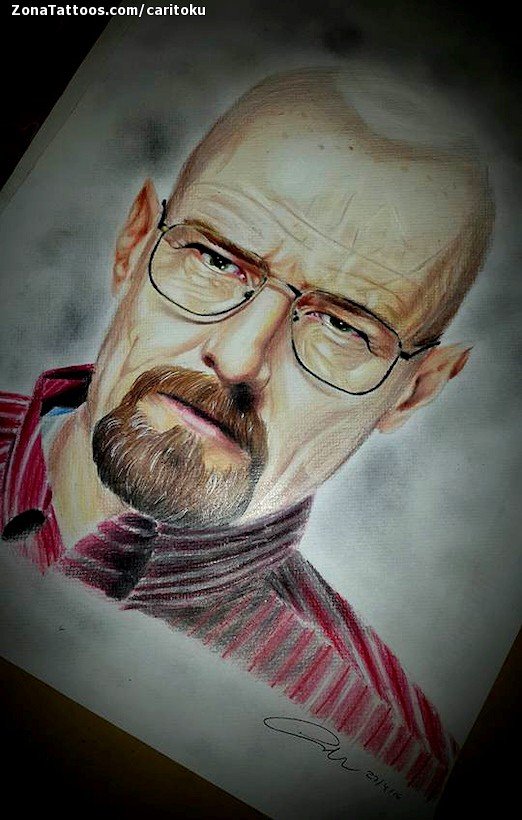 Foto de diseño Breaking Bad, Series de TV