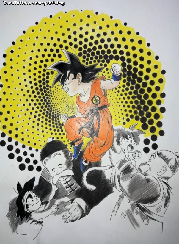 Foto de diseño Dragon Ball, Manga, Series de TV