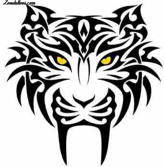 Diseño de Tigres, Animales, Tribales
