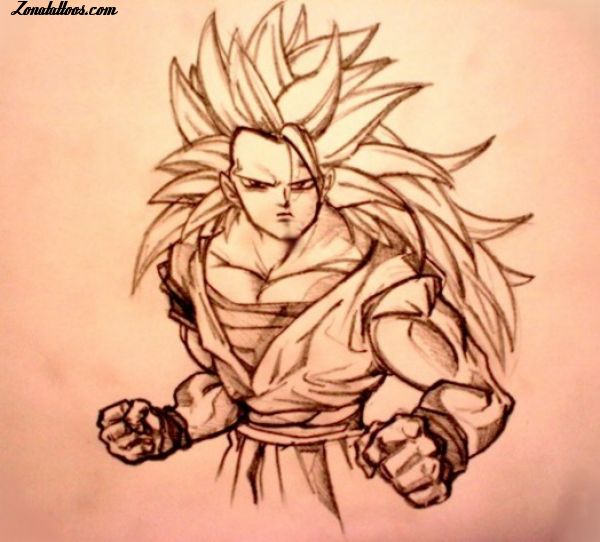 Tattoo flash photo Dragon Ball, Manga, TV Shows